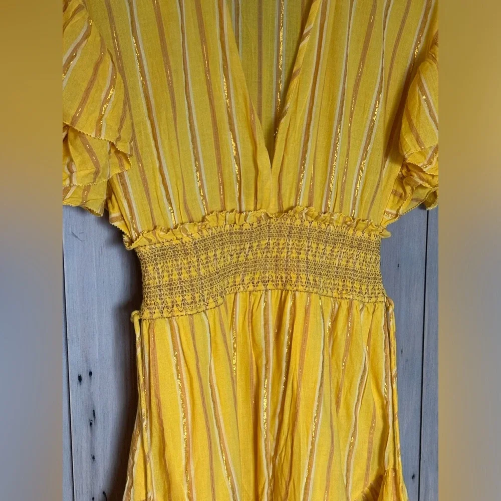 Saylor Adrianne Ruffle-Sleeve Mini Dress - Picture 7 of 15